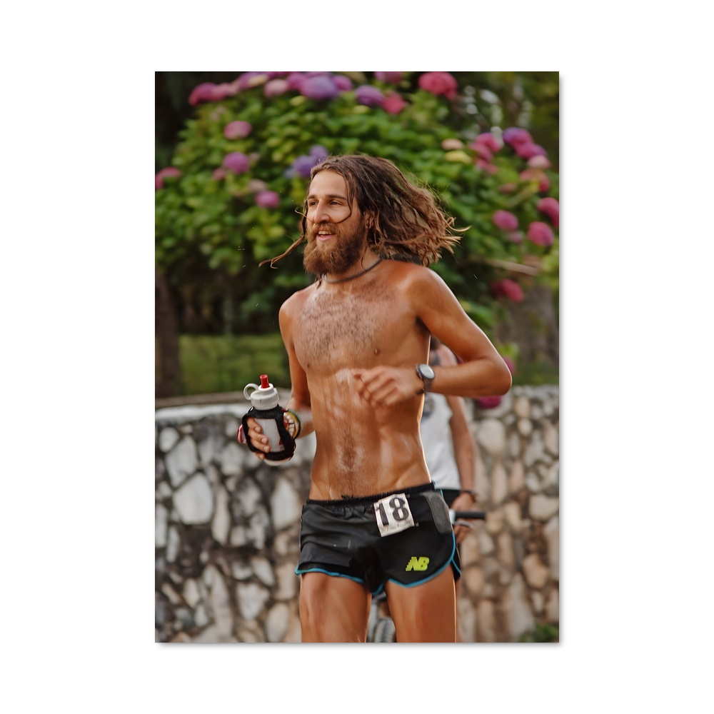 Poster L'Esprit du Triathlon – affiche Athlétisme